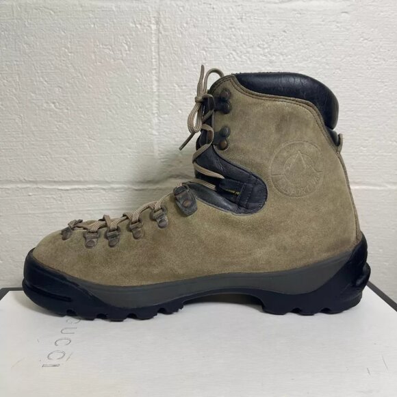 La Sportiva Makalu Mountaineering Ankle Boot Suede Lace up Men's Sz 43.5/US 10.5 - Picture 5 of 10